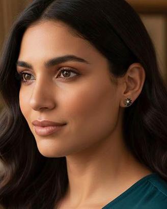 Orecchini vintage anni '70 margherita