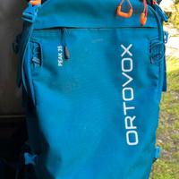 Zaino Ortovox trekking, alpinismo e scialpinismo
