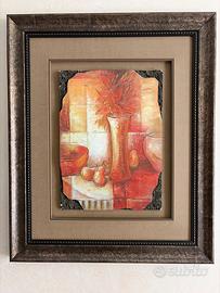 Quadro da cucina ( misure  66 per  55 ) con corne