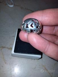 Anello cuori argento 925