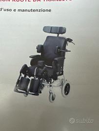 Carrozzina polifunzionale basculante