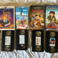 VHS  originali 6 pezzi