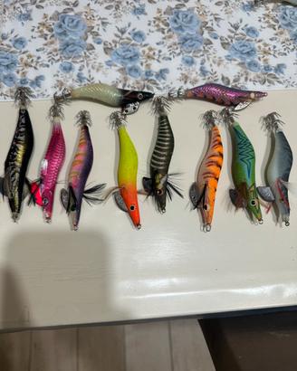 Artificiali pesca Totanare per seppie e calamari