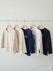 Set 5 maglie a manica lunga 3 anni