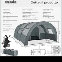 tenda da campeggio 