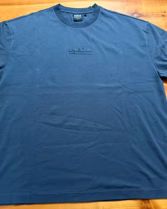 Barbour International t shirt grigia XL