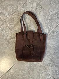 Borsa in cuoio Gusti Leder