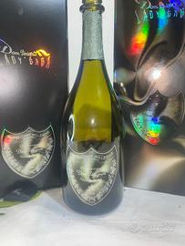bottiglia vuota dom perignon edizione limitata