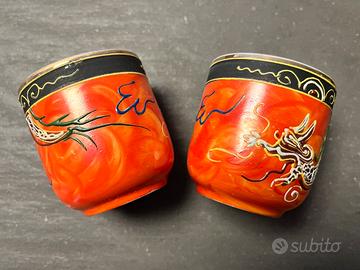 Set tazzine e piattini caffè