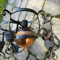 Lampade in ferro battuto