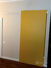 Porta scorrevole con binario
