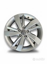 4 cerchi lega volkswagen polo r15 lt1639
