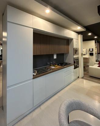 Cucina Bianca a Ponte 360cm Mobilturi