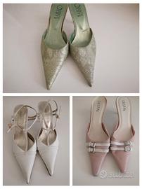 scarpe donna sabot a punta