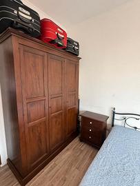 armadio legno massello