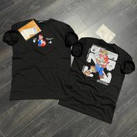 t shirt off White super mario bros xxl nuova 