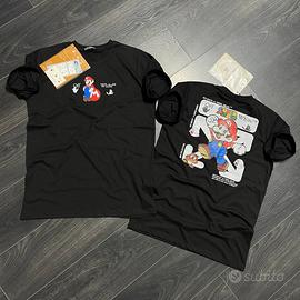 t shirt off White super mario bros xxl nuova 