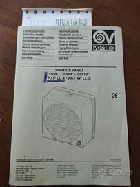 Aspiratore aria Vortice
