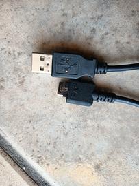 Cavo MiniUSB+2 MicroUsb cavi per console/cellulari