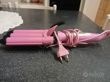 piastra arricciacapelli a 3 onde