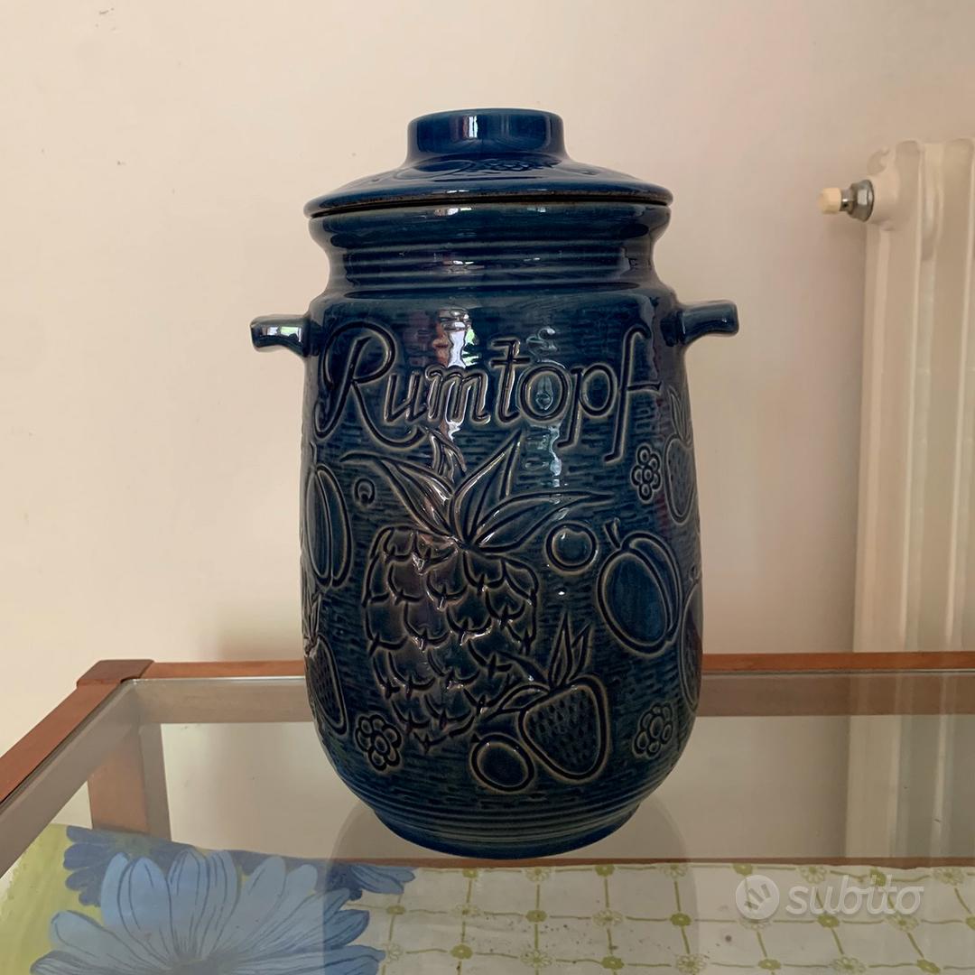 Rumtopf vaso smaltato West Germay h cm 28