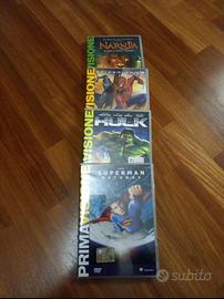 8 dvd originali cartoons- film d'azione
