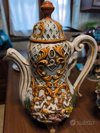 Vaso in ceramica di Capodimonte