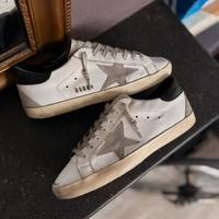 Golden Goose Superstar Bianche e Grigie 41 Nuove