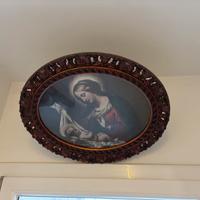 Quadro ovale maria