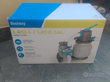 pompa filtro a sabbia per piscina 