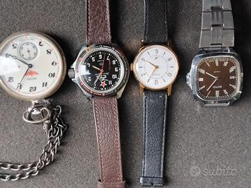 Lotto orologi URSS 