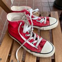 Scarpa Converse All Star rossa bambina numero 36