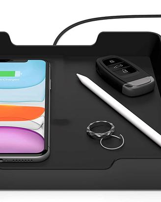 Svuotatasche Caricatore Ricarica Wireless QI USB-A