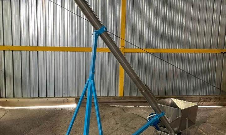 Coclea da 3 metri e 20 nuova in acciao inox