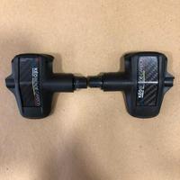Pedalini sgancio rapido Titanio/Carbonio Keoblade