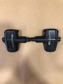 Pedalini sgancio rapido Titanio/Carbonio Keoblade