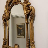 Specchiera Classica Dorata