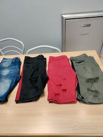 4 pantaloncini corti uomo tg 44