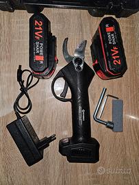 Forbici Elettriche a Batteria 21V