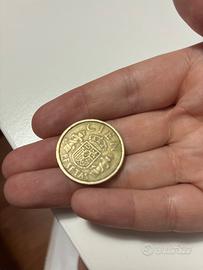 Moneta cien pesetas 1984 da collezione