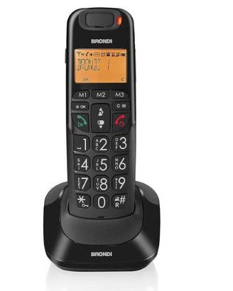 BRONDI BRAVO BRIGHT DISPLAY LCD CORDLESS NERO