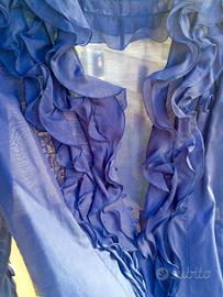 Blusa, Camicia SCERVINO elegante con Volant