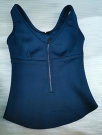 top PINKO Blu notte con lampo