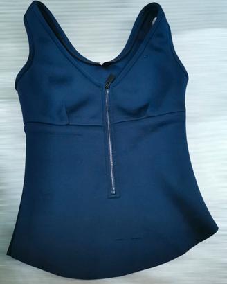 top PINKO Blu notte con lampo
