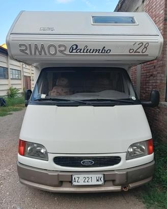 camper Rimor meccanica revisionata porta moto👍
