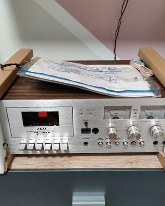 Akai stero cassette deck 