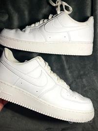 Nike Air Force 1 Uomo 45 Bianche Nuove