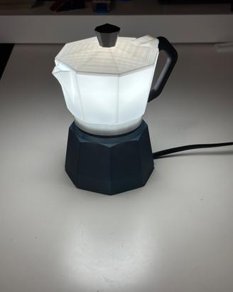 Lampada Moka Smart - Design 3D & RGB