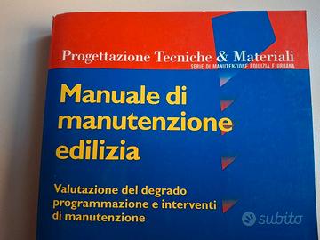 "Manuale di manutenzione edilizia" di R. Di Giulio