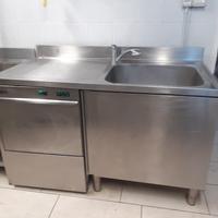 Lavastoviglie e lavandino